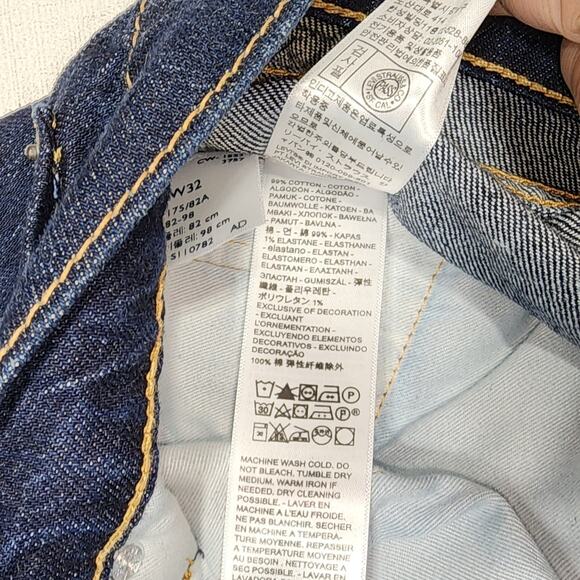 Levi's 511 cut-off shorts W32''x L19'' - Picture 6 of 7